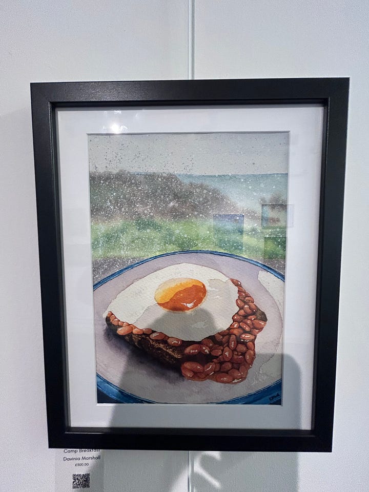 FOR SALE: Part of the Art BRUT Exhibition, June 2025 at Swindon Art Museum.