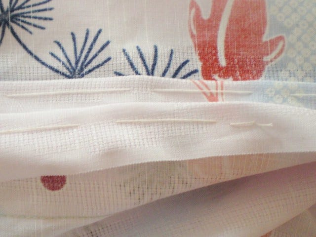 Yukata Stitching Close Up Yukata Stitching Close Up