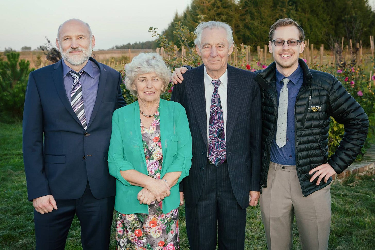 Picture of Kazik and family