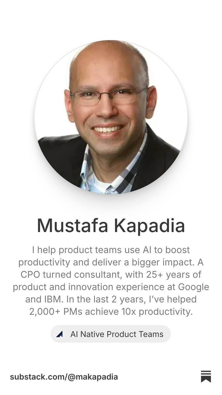 Mustafa Kapadia | Substack
