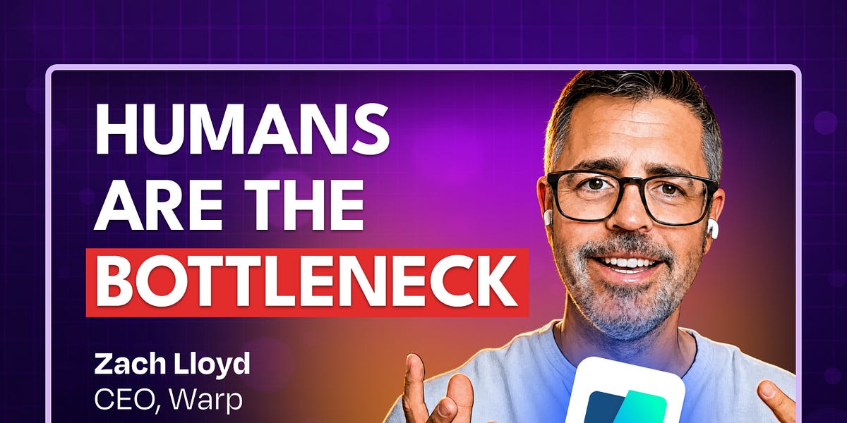 How Warp ships 2,000 PRs a month with AI factories | Zach Lloyd (CEO, Warp)