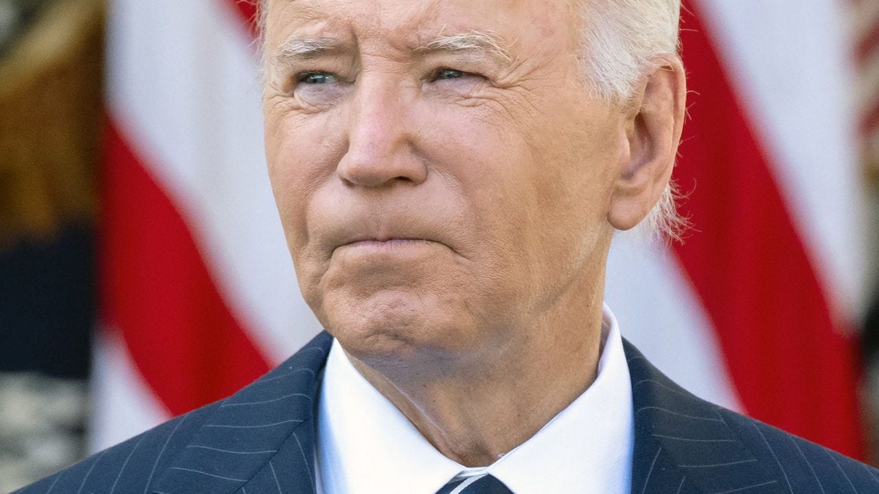 Joe Biden did not decline alone