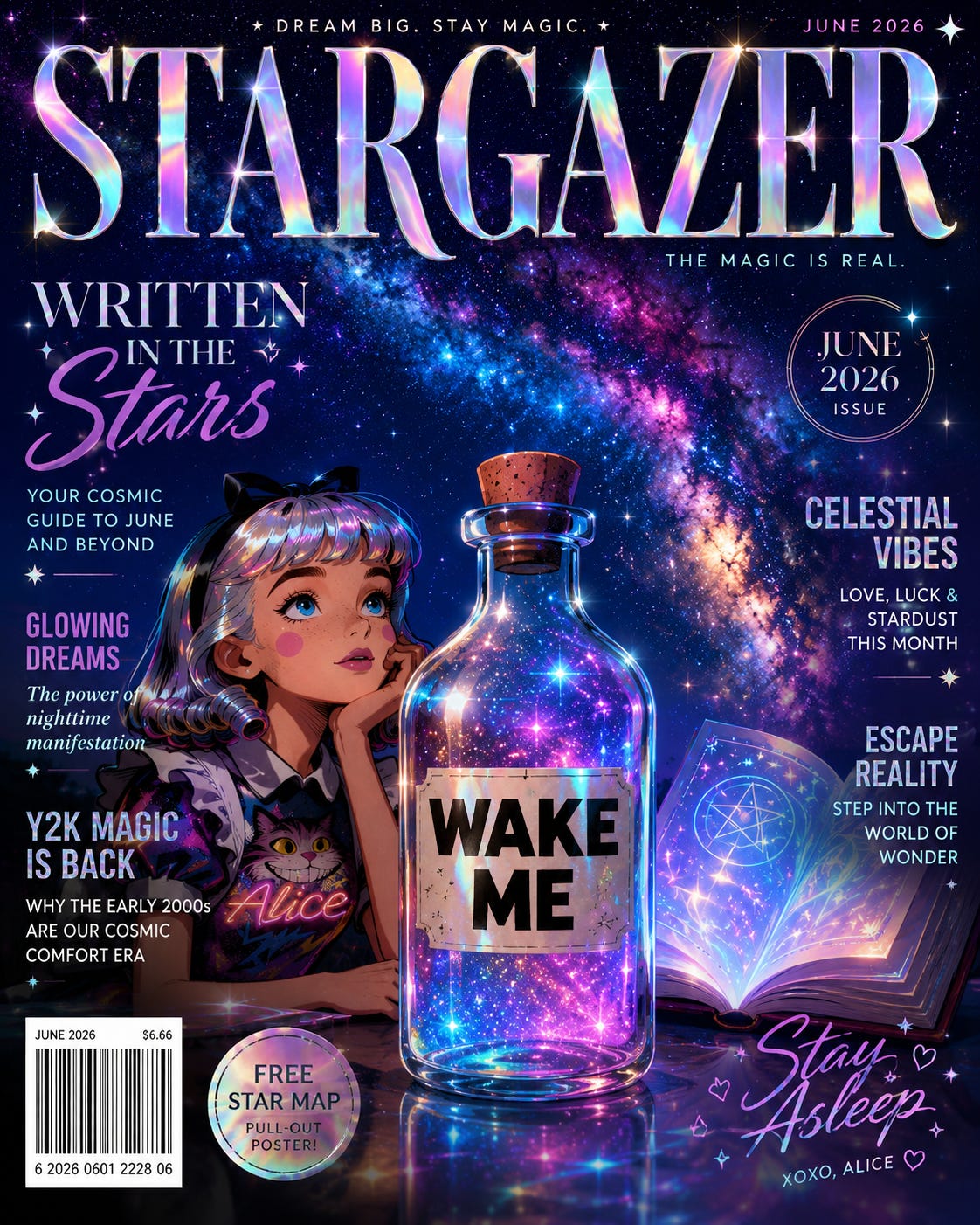 Stargazer — Dream Big. Stay Magic. cover