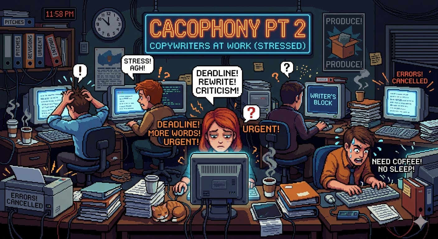Copywriters Cacophony Pt. 2