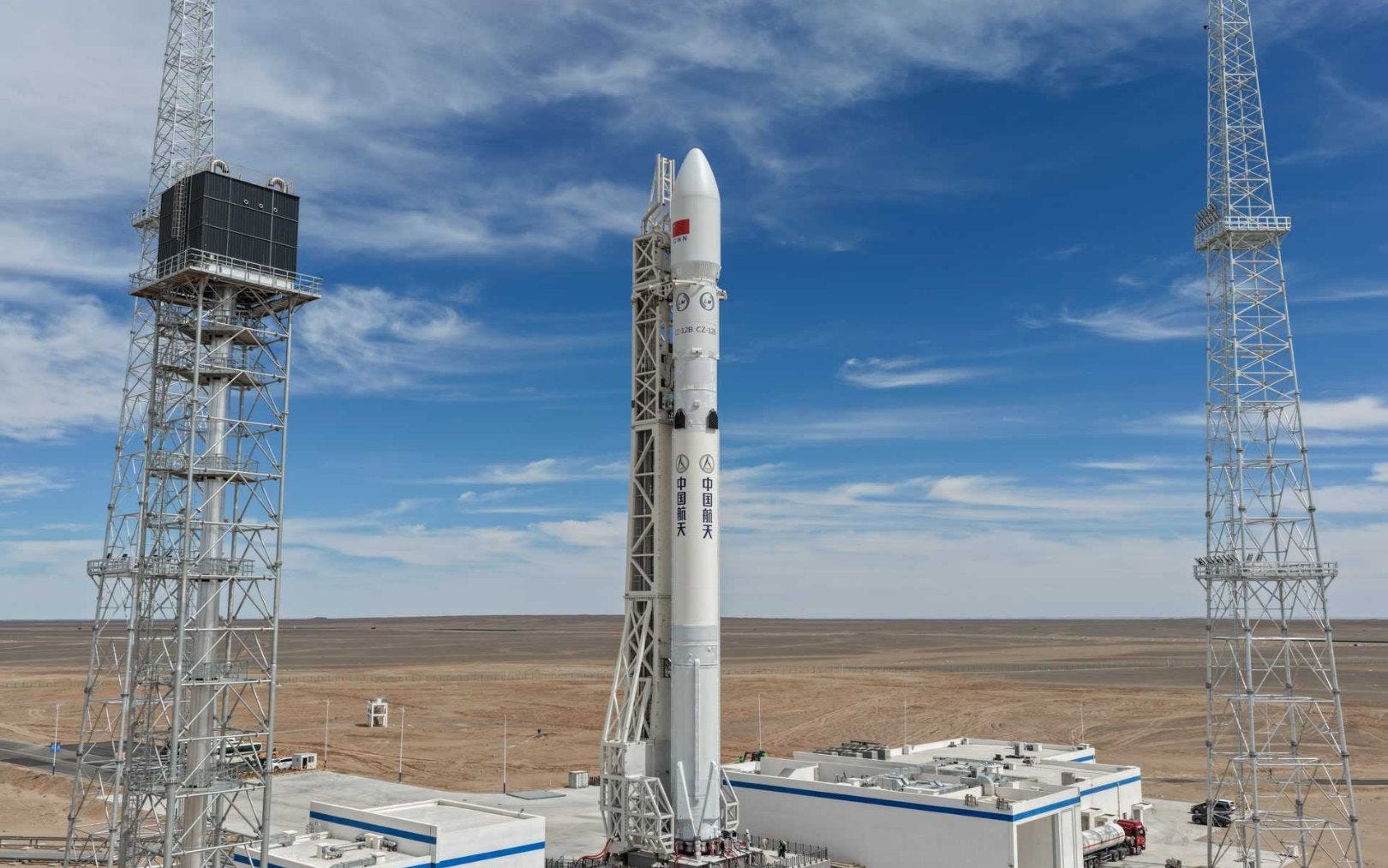 The Shanghai Academy of Spaceflight Technology supported Long March 12B Y1 vehicle ahead of its debut launch from the Jiuquan Satellite Launch Center on June 1st 2026. The Shanghai Academy of Spaceflight Technology supported Long March 12B Y1 vehicle ahead of its debut launch from the Jiuquan Satellite Launch Center on June 1st 2026.