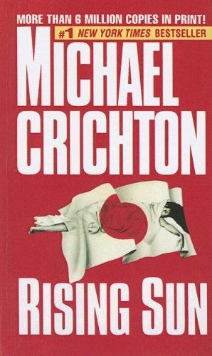 Rising Sun by Michael Crichton | Goodreads