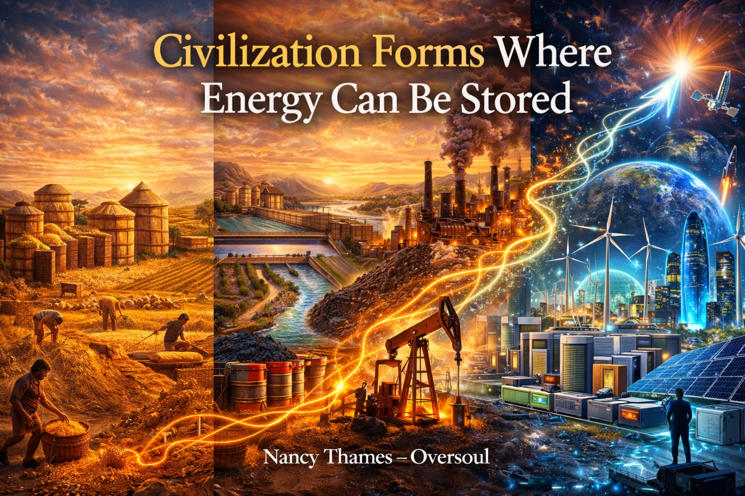 Power Invention Civilization Civilization Forms Where Energy Can Be Stored
