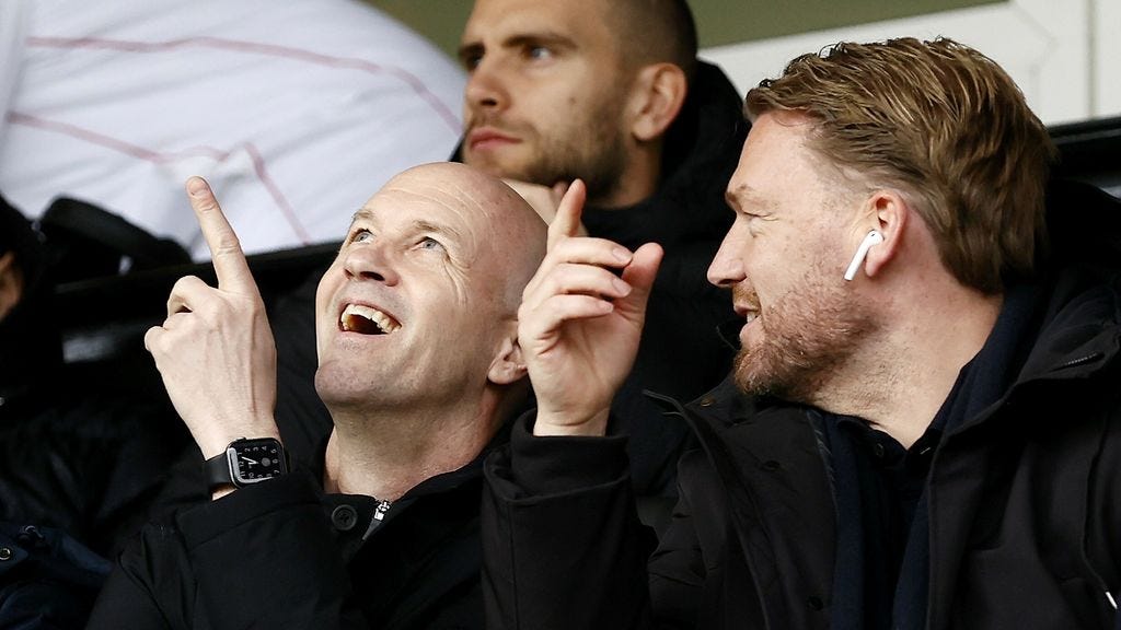Een Cruijff die in de Cruijff Arena faalt is geen leuk verhaal' Een Cruijff die in de Cruijff Arena faalt is geen leuk verhaal'