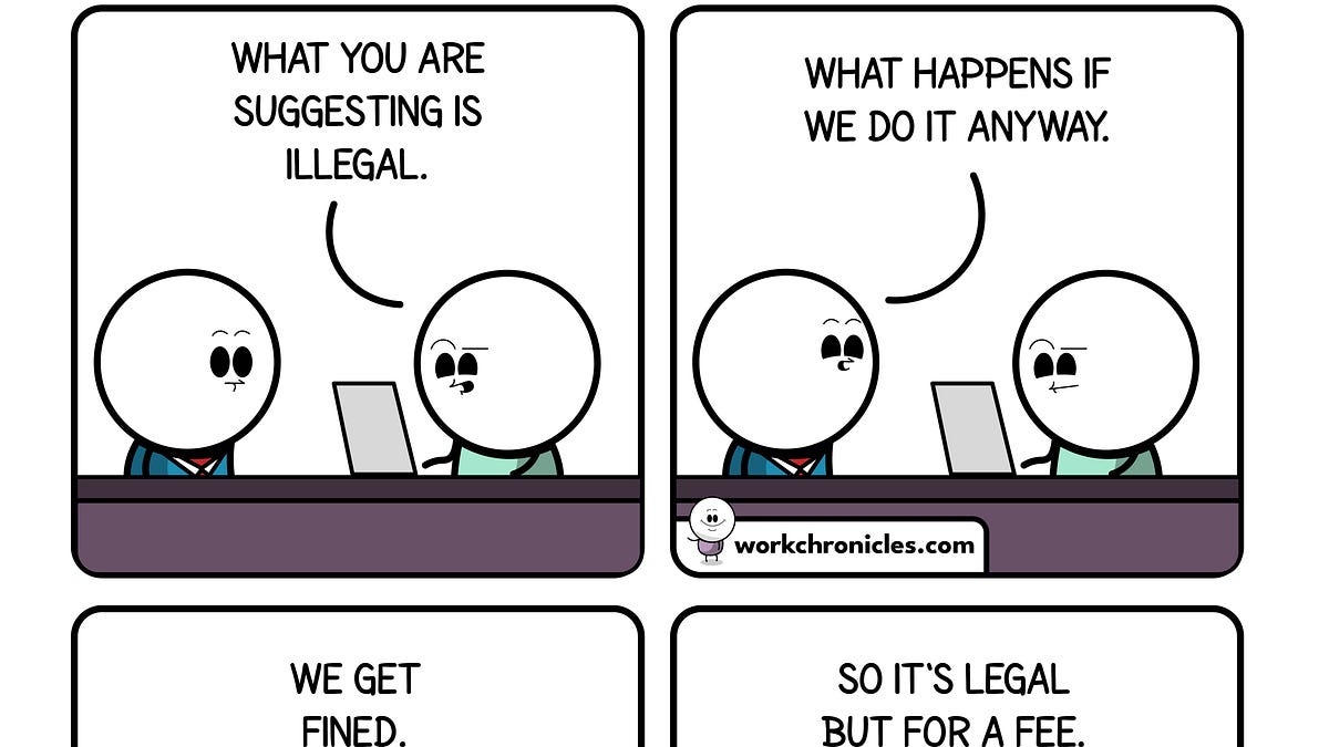 Work Chronicles (comic) Break all the rules - Work Chronicles
