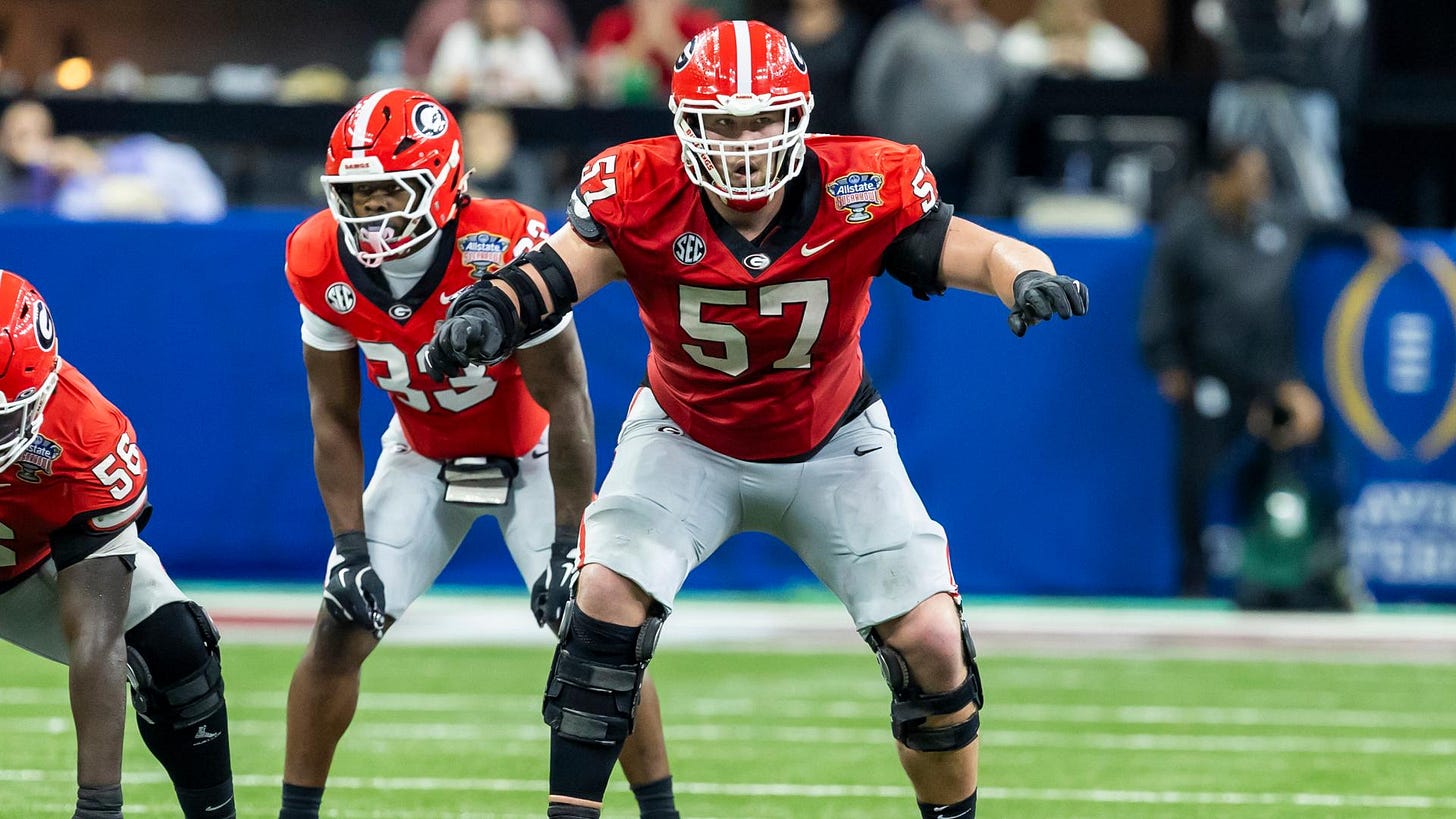 Monroe Freeling's NFL draft profile - Stream the Video - Watch ESPN