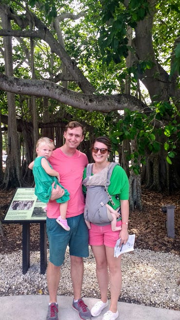  The entryway to the Edison and Ford Winter Estates features a Banyan tree that Edison planted in his search for plants that could supply rubber. He was worried about America's dependency on foreign sources of rubber. Much of the land around his estate was dedicated to research. This Banyan tree is one of the largest in the Continental U.S., with foliage that stretches across nearly an acre. Pretty amazing! 
