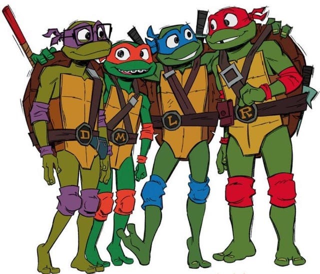 Here's the looks of the turtles, April, & Splinter for Tales of the Teenage  Mutant Ninja Turtles. : r/TMNT