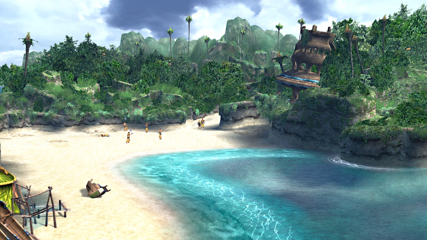 Imagen - FFX HD Besaid Beach.png | Final Fantasy Wiki | FANDOM powered ...