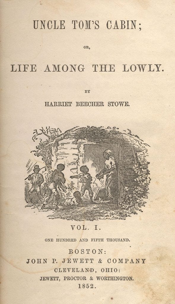 Uncle Tom's Cabin Cover Page