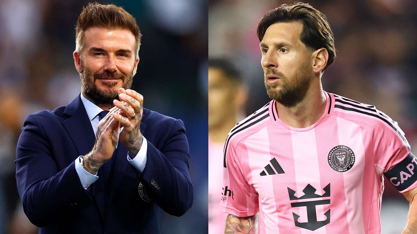 Eso sí que fue un verdadero partido!" - David Beckham, impresionado por la  magia de Lionel Messi mientras el Inter Miami asegura un lugar en las  semifinales de la Copa de Campeones