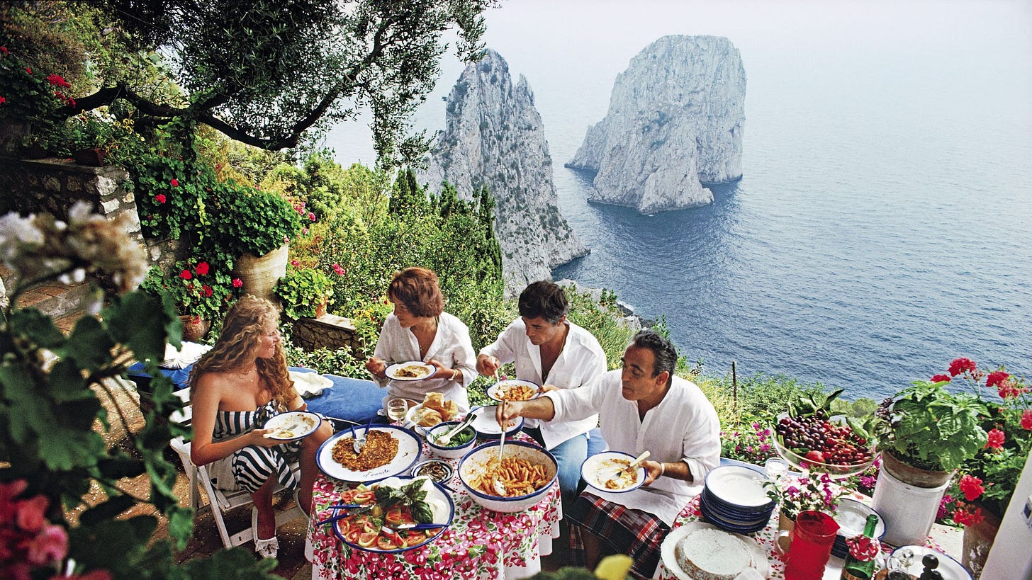 "Nietzsche talks about this."