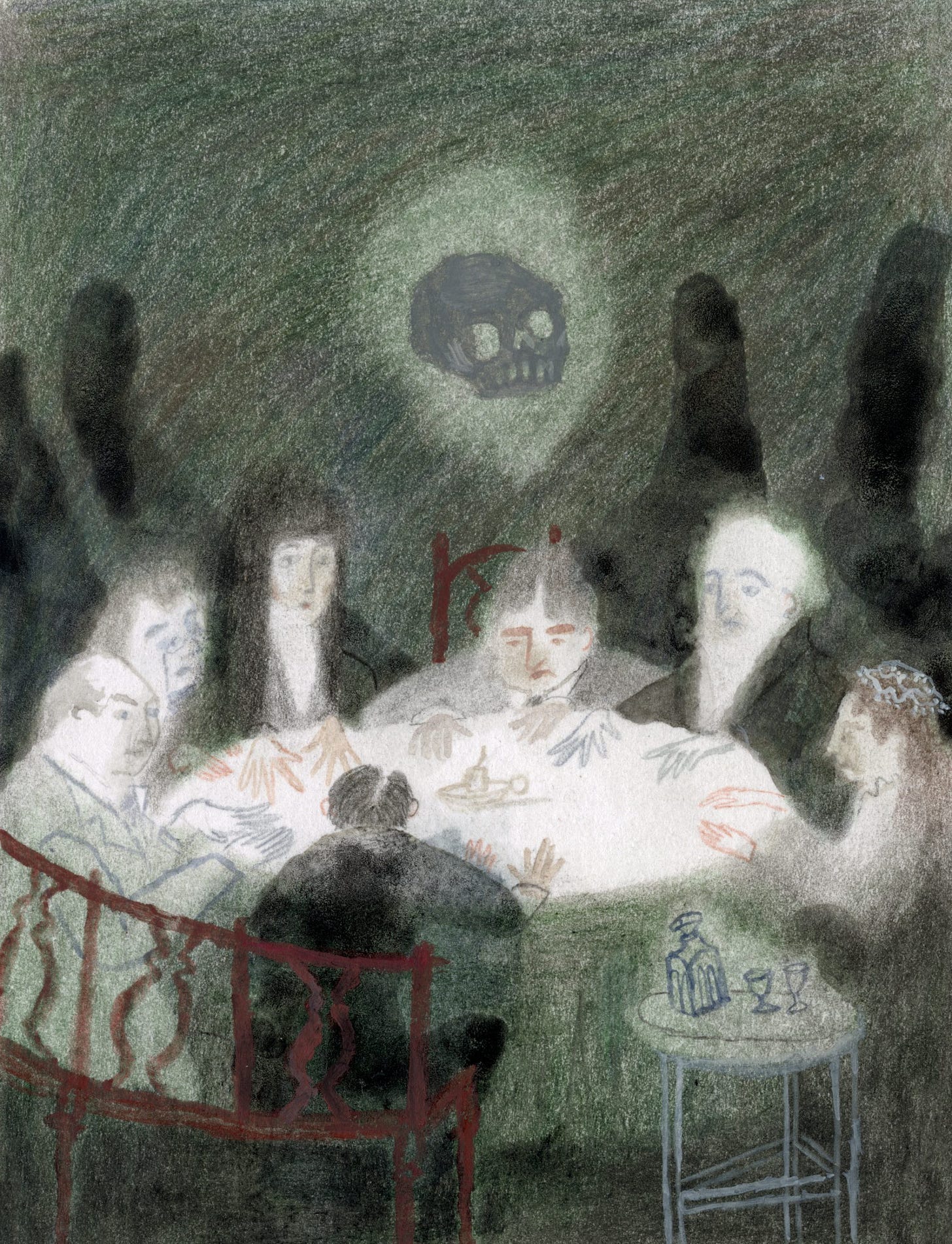 vivien mildenberger seance illustration