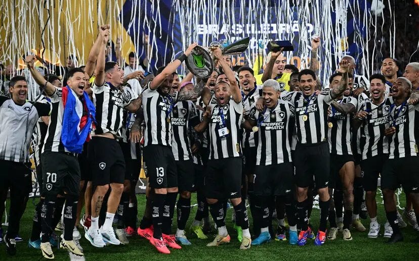 Depois de 29 anos, Botafogo reconquista o Brasileirão com vitória  emocionante; veja vídeo - O Matogrossense