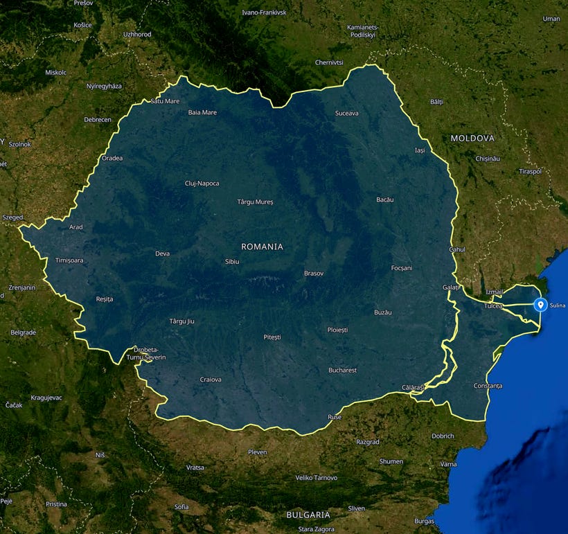 Map credits: Open Street Map, Modified Copernicus Sentinel data. Map credits: Open Street Map, Modified Copernicus Sentinel data.