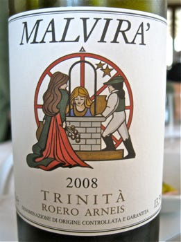 Malvira – CU Trinita Arneis Malvira – CU Trinita Arneis