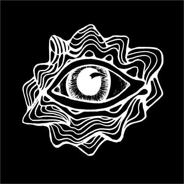 Color neon drawing of the eye, inscribed in a circle of pattern and mountains. Good idea for a tattoo. Stock Vector by ©alexandracosmoss 356476860 Color neon drawing of the eye, inscribed in a circle of pattern and mountains. Good idea for a tattoo. Stock Vector by ©alexandracosmoss 356476860