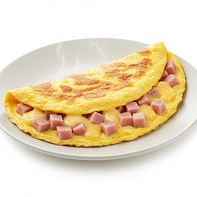 Ham and Cheese omelet 