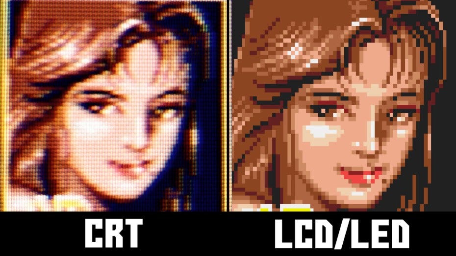 10 Pictures That Show Why CRT TVs Are Better for Gaming - Wackoid