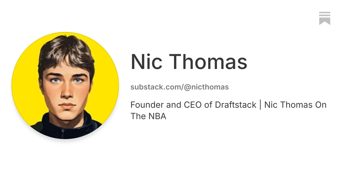 Nic Thomas | Substack