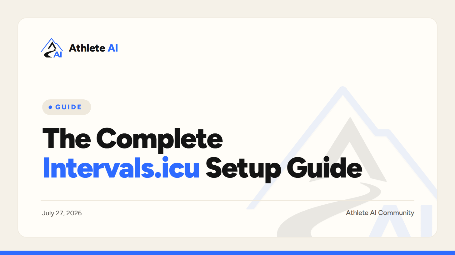 The Complete Intervals.icu Setup Guide