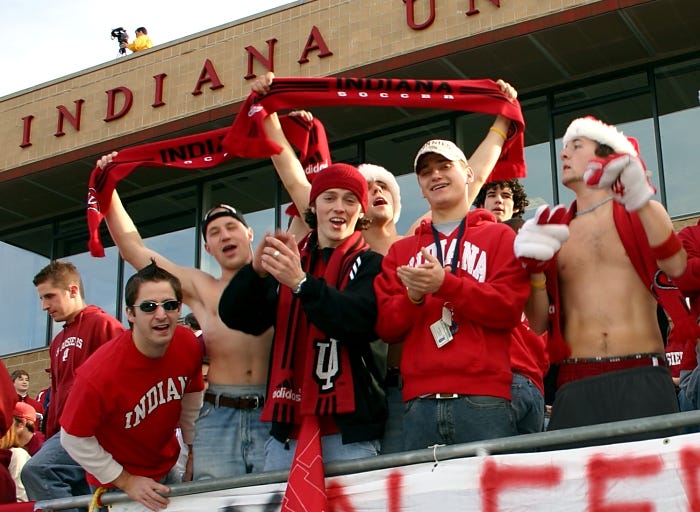 File:College soccer fans indiana 2004.jpg