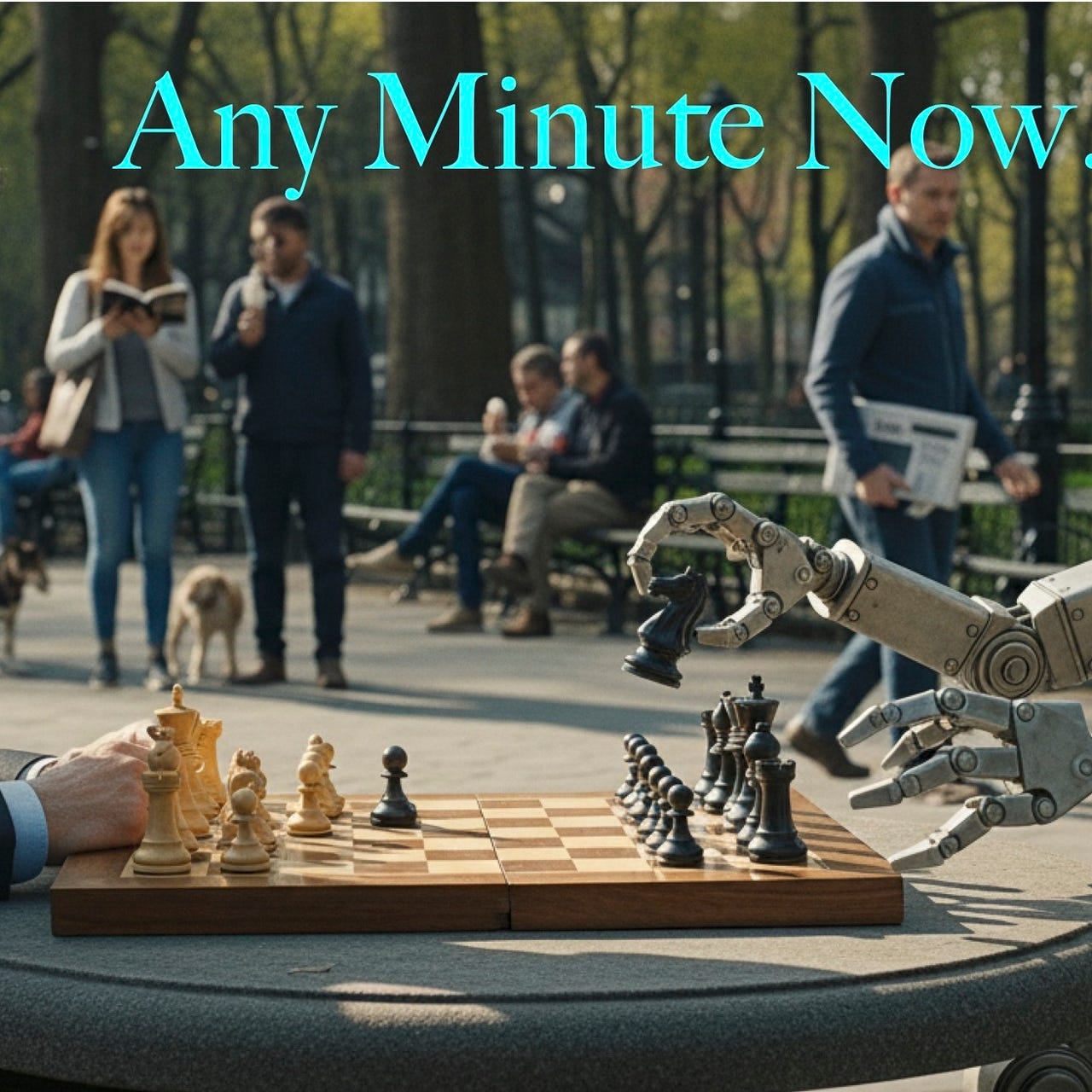 Any Minute Now…