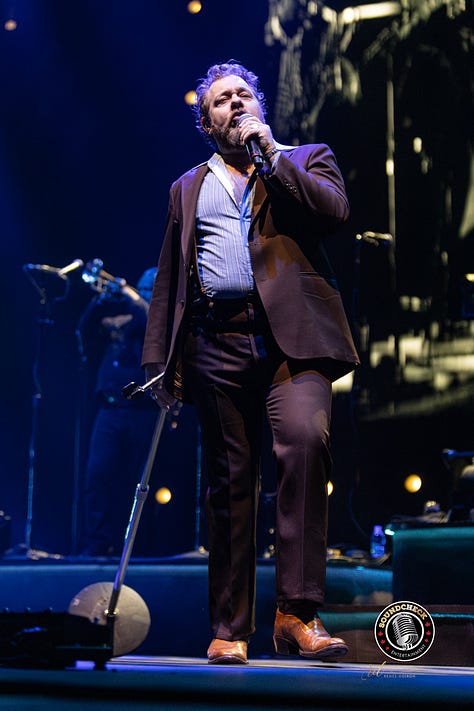Nathaniel Rateliff performs at Canadian Tire Centre photo Renee Doiron