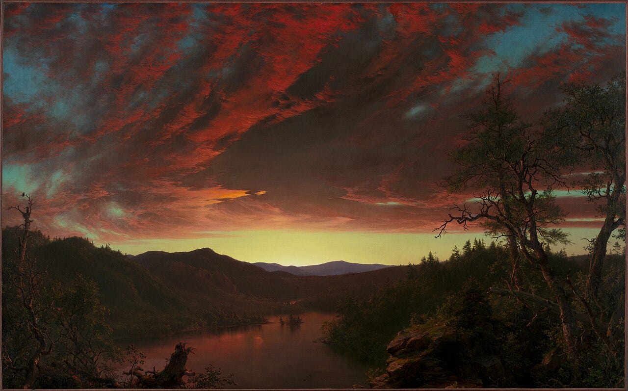 Twilight in the Wilderness by Church Twilight in the Wilderness by Church