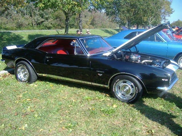 A 1967 Camaro SS. A 1967 Camaro SS.