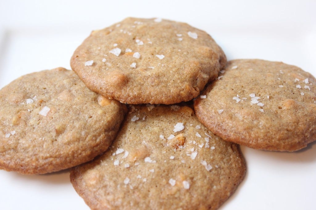 Salted Butterscotch Cookies