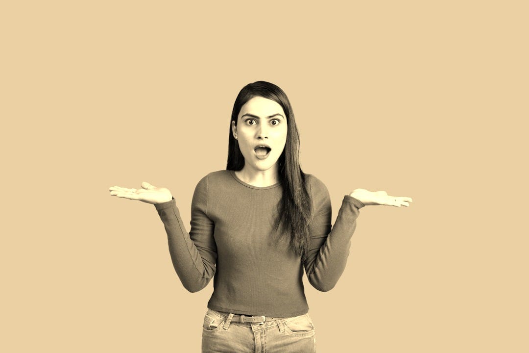 a woman with her mouth open a woman with her mouth open