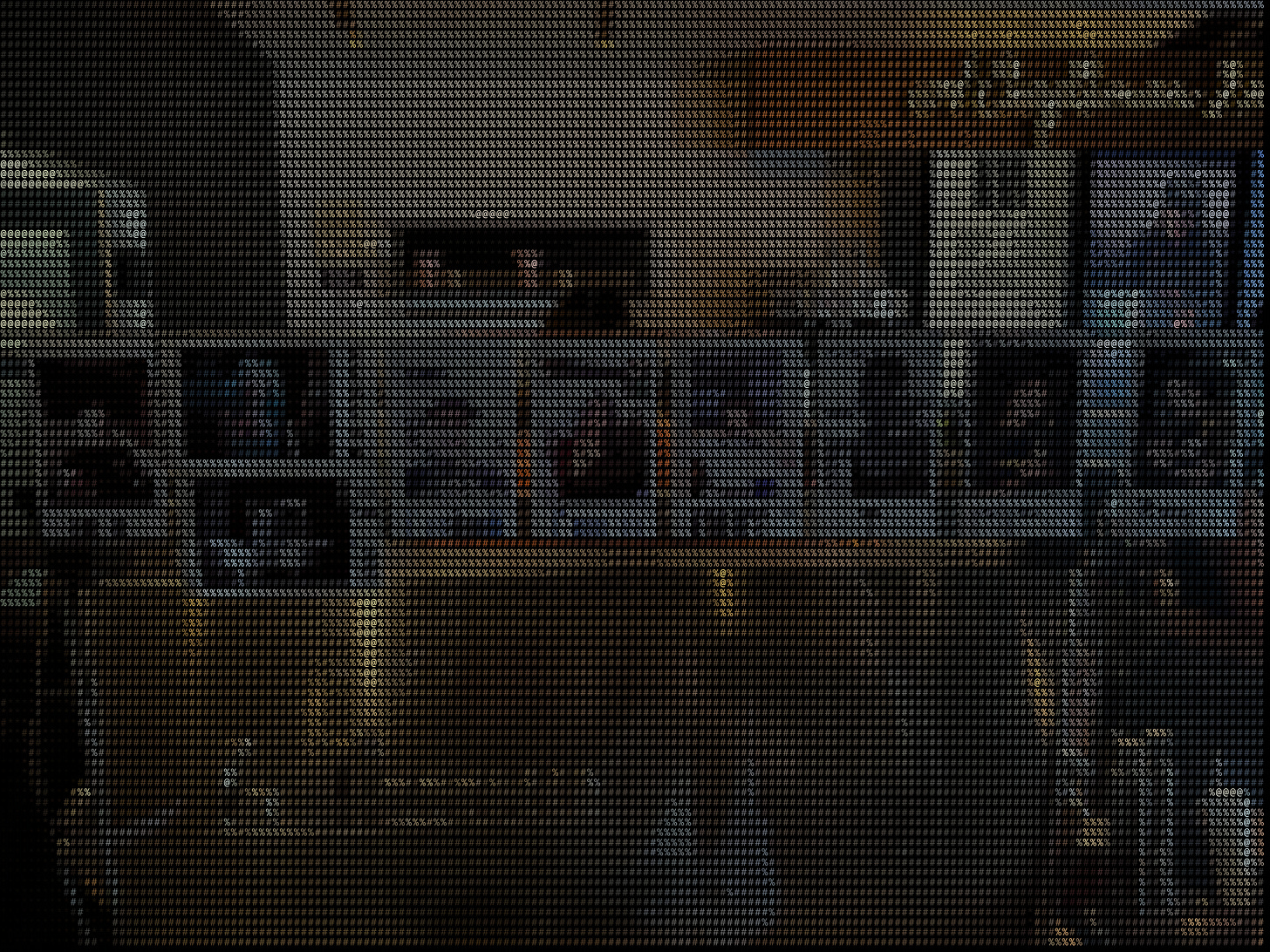picture of staff of that cafe on a wall