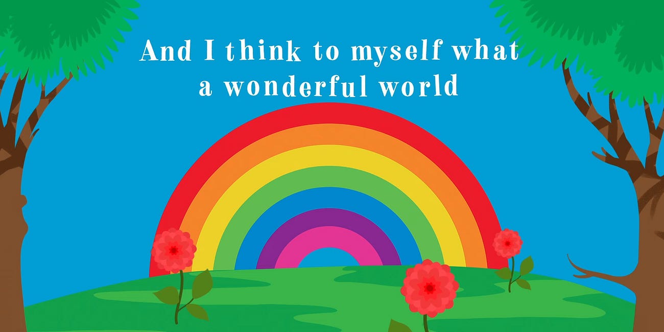 What a Wonderful World