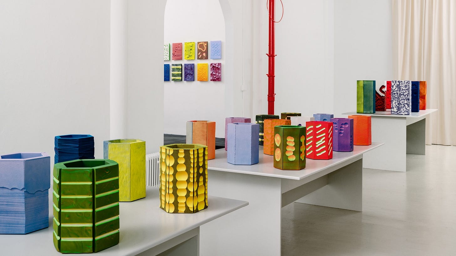 Flash Set by Jamie Wolfond Studio Features Vessels Inspired by Lichen |  Azure Magazine