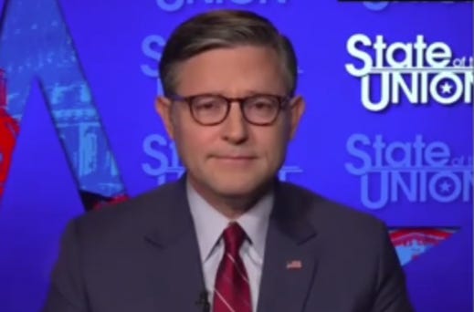 Mike Johnson Completely Implodes Trying To Defend Trump