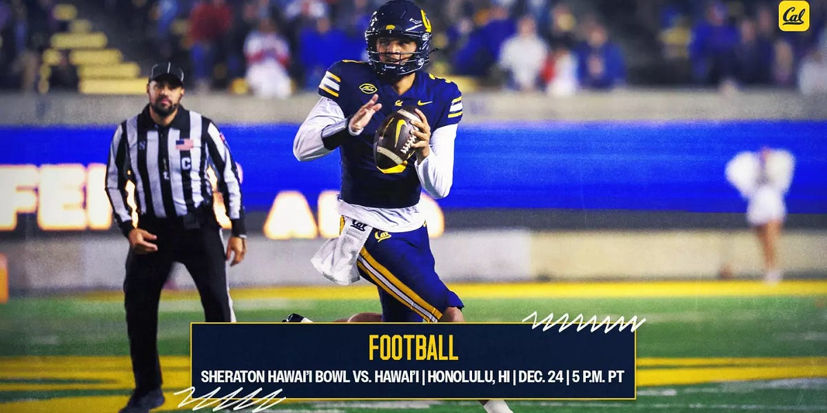 How to Watch the 2025 Sheraton Hawai'i Bowl: Cal v. Hawaii Football Live Stream and TV Channel