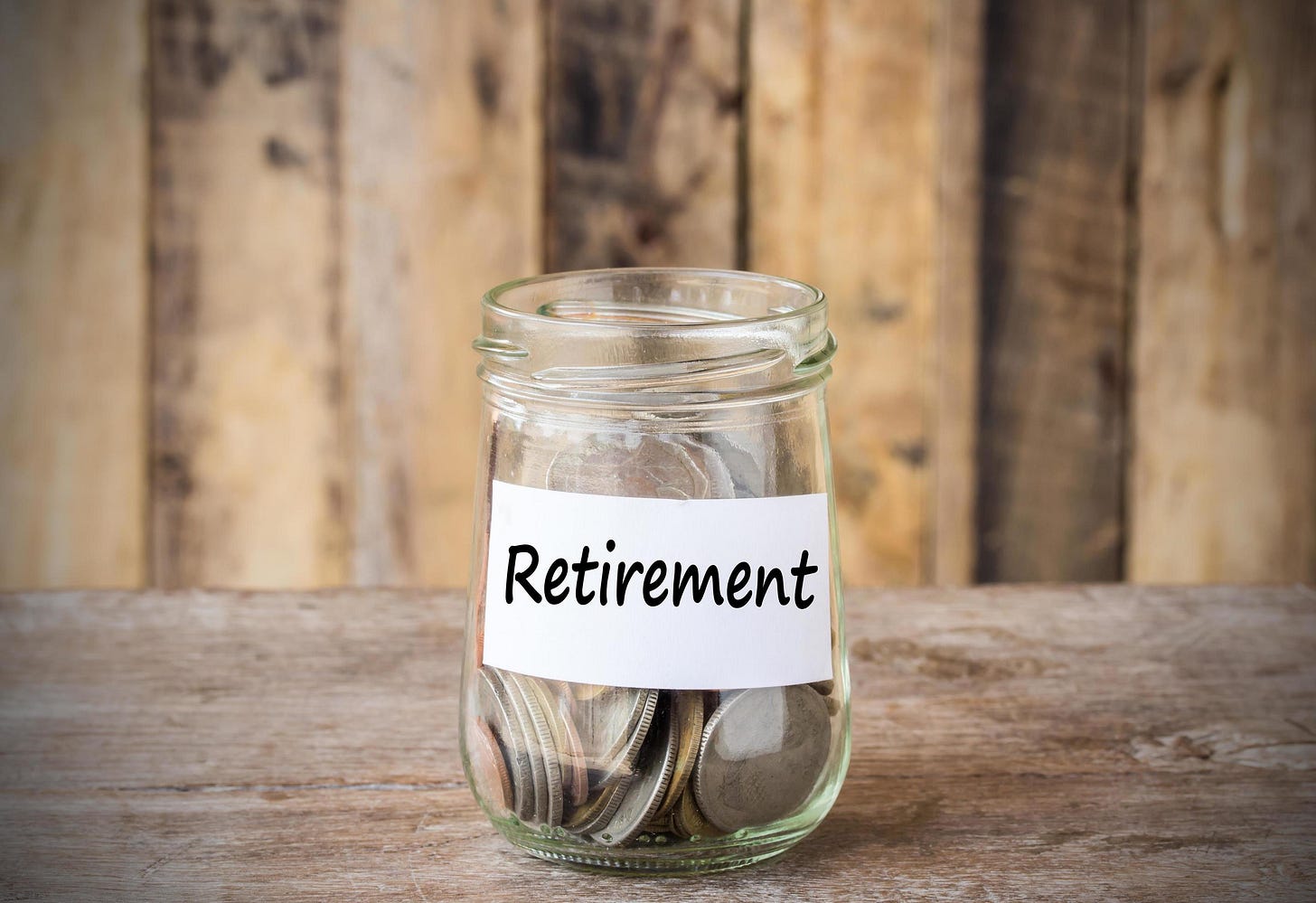 Retirement Money Jar