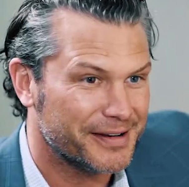 Hegseth Roid Rage Horrible Hegseth - The Contrarian