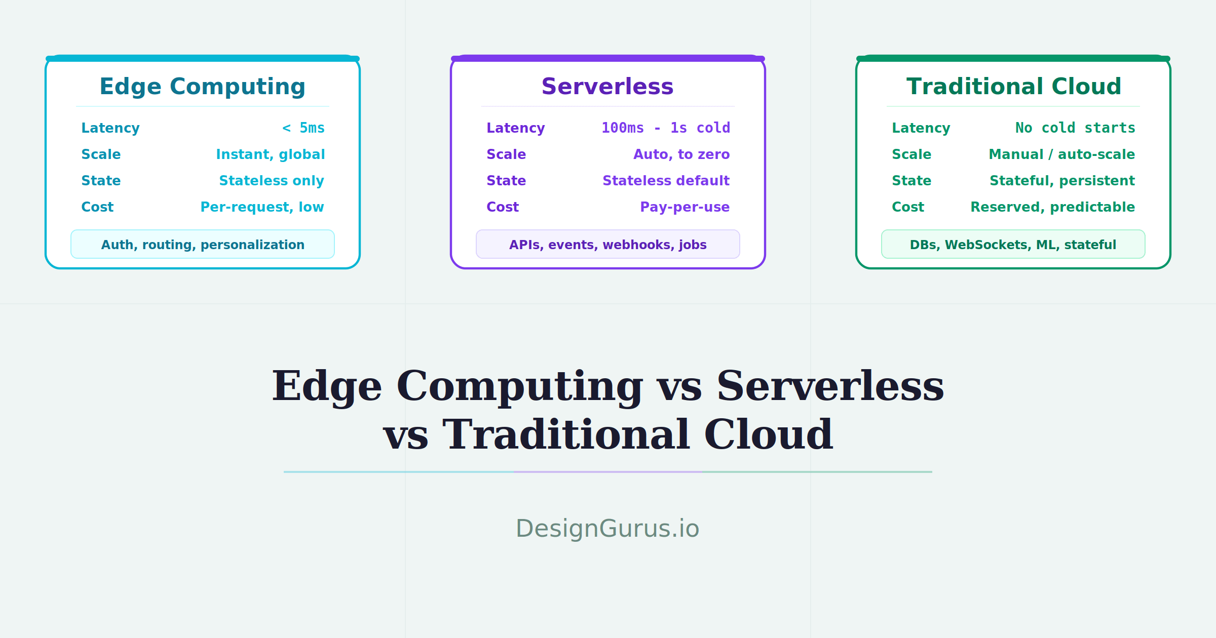 Edge vs Serverless vs Traditional Cloud: How to Pick the Right Compute ...