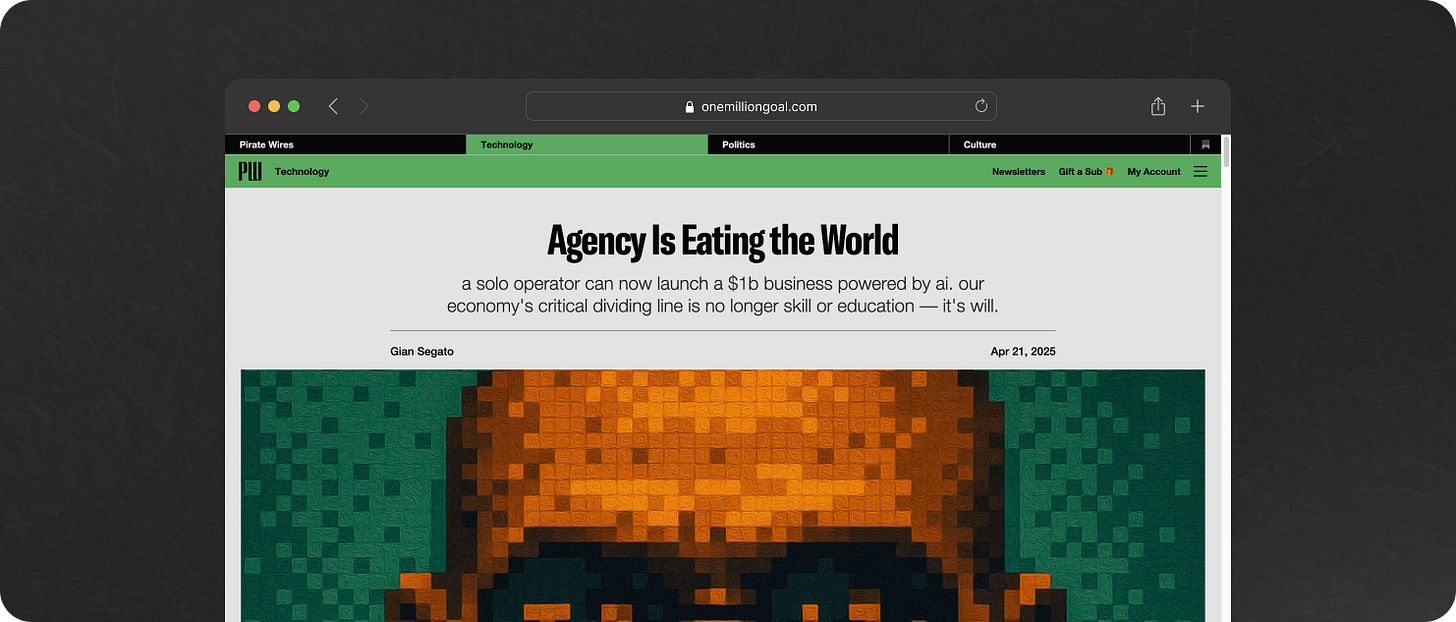 Agency Is Eating the World – Pirate Wires Agency Is Eating the World – Pirate Wires