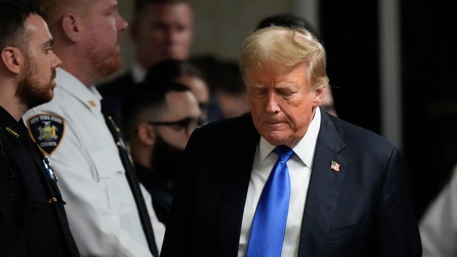 Donald Trump should be in prison since he's guilty of felonies Donald Trump should be in prison since he's guilty of felonies