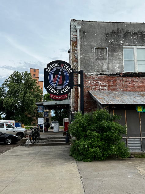 Ground Zero Blues Club in Clarksdale Mississippi