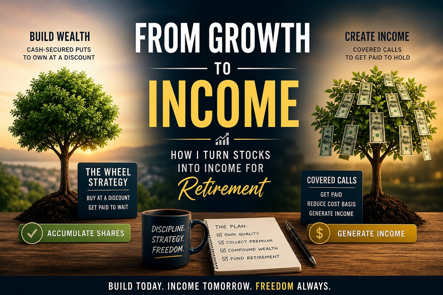 🧠 From Growth to Income: When Do Stocks Start Paying You Back?