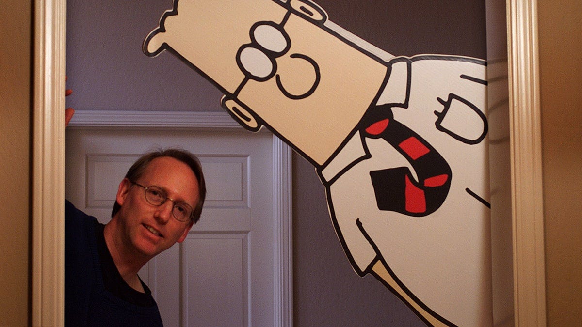 Scott Adams began writing and illustrating the Dilbert comic strip in 1989.