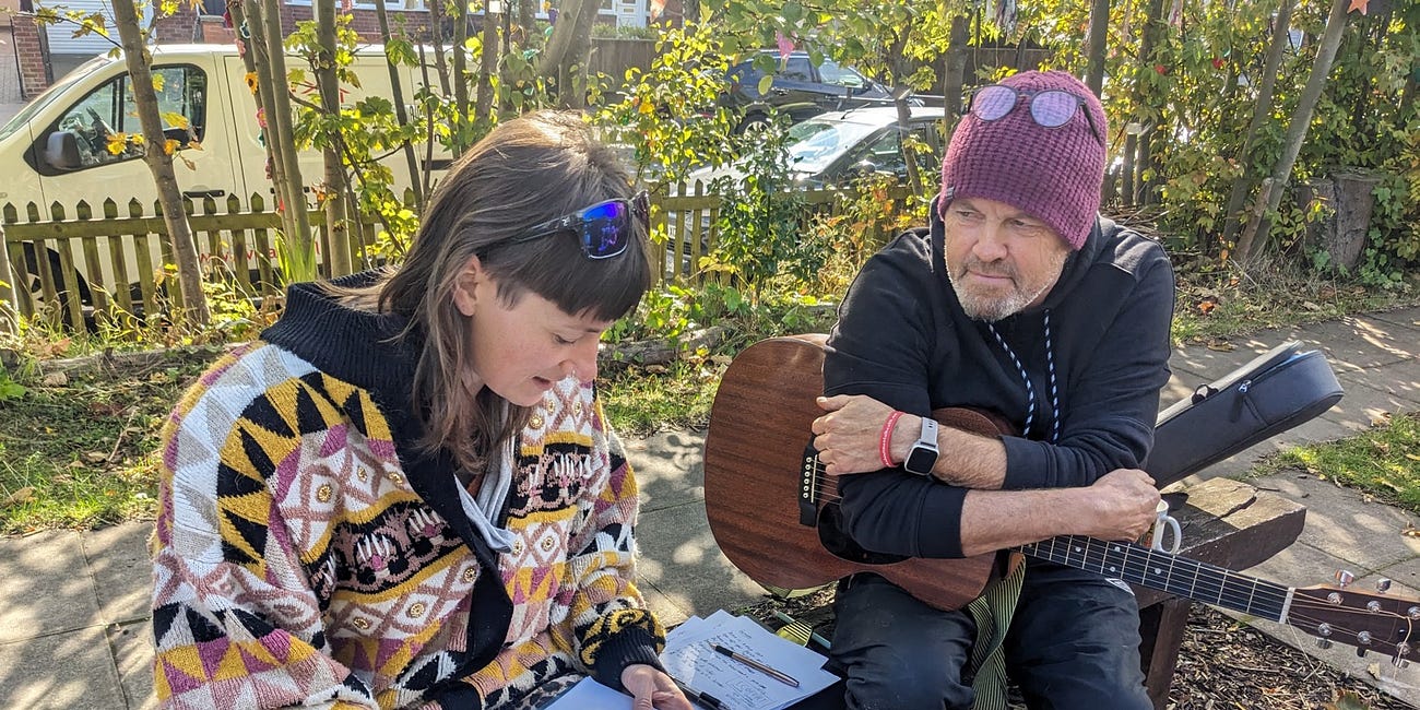 Grassroots songwriting project blossoms at Southwick allotment